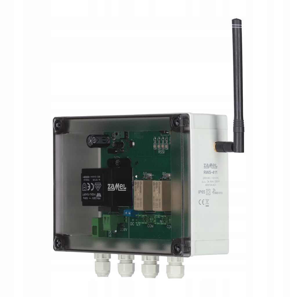 Radiowy wyłącznik sieciowy RWS-411 LoRa 1300/2600m Stiro Zamel