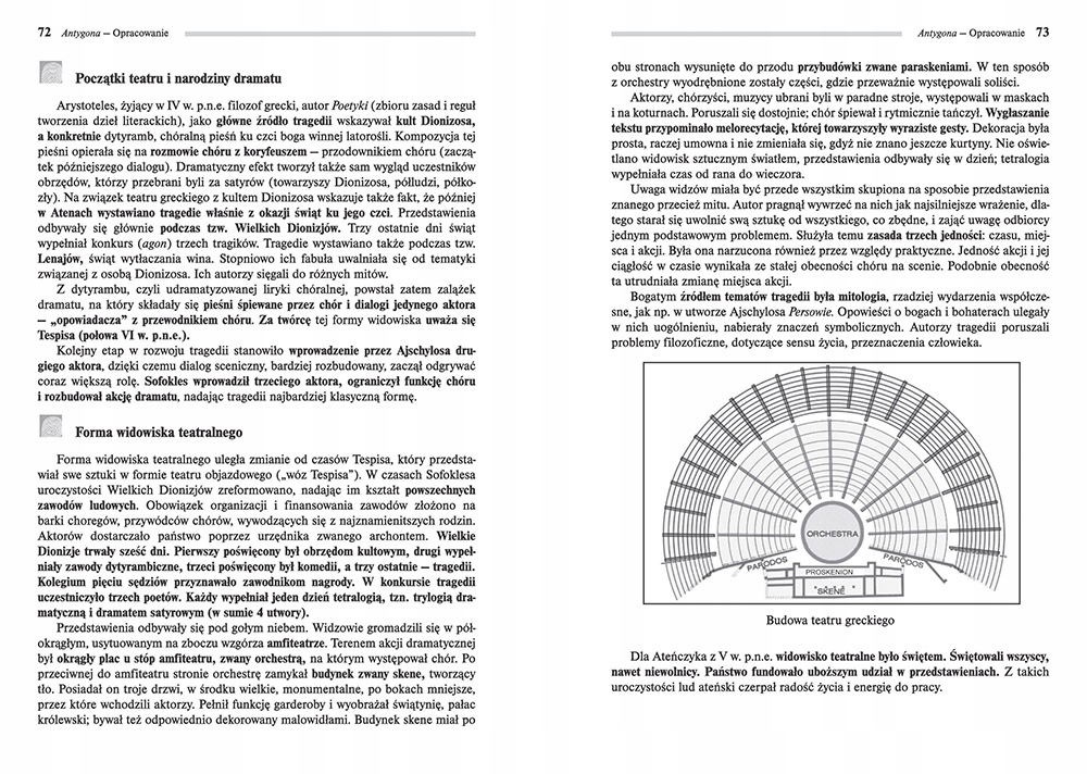 ZESTAW LEKTUR Br LICEUM Skąpiec, Świętoszek, Odprawa Posłów Greckich, Antyg Rok wydania 2015