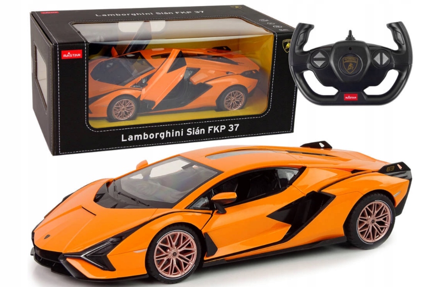RASTAR Auto Zdalnie Sterowane Lamborghini Sian FKP 37 Skala 1/14