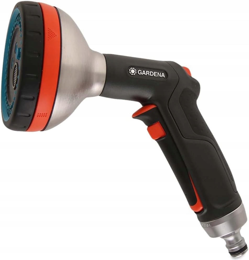 Gardena stříkací pistole Premium 5 funkcí, kovová, ergonomická