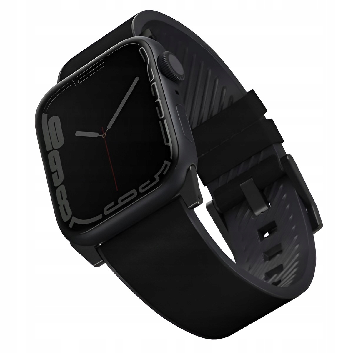 Skórzany Wodoodporny pasek Uniq do Apple Watch 49/45/44/42 mm Czarny