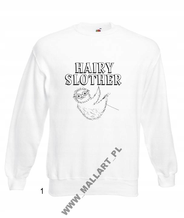 

Bluza Oversize Leniwiec Sloth Śmieszne Wzory