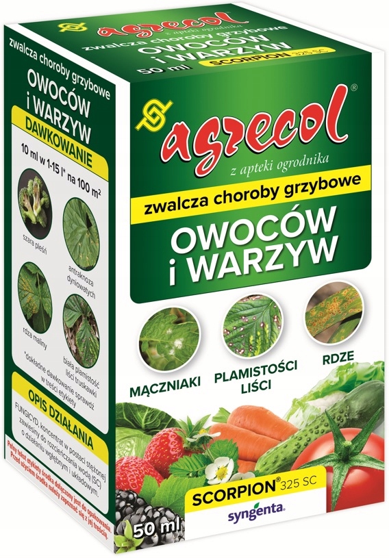 

Scorpion 325 Sc Mączniak Plamistość 50 ml Agrecol