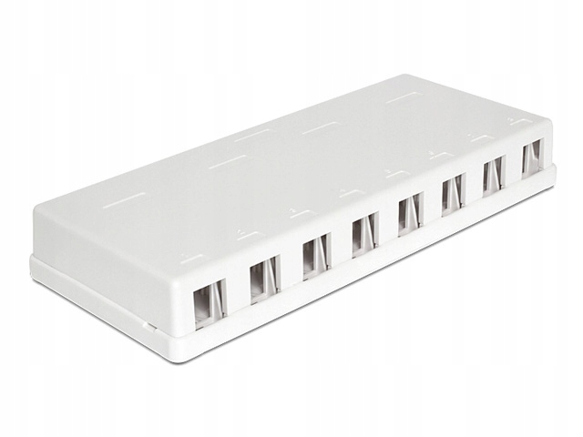 

Puszka natynkowa 8x port Keystone Delock