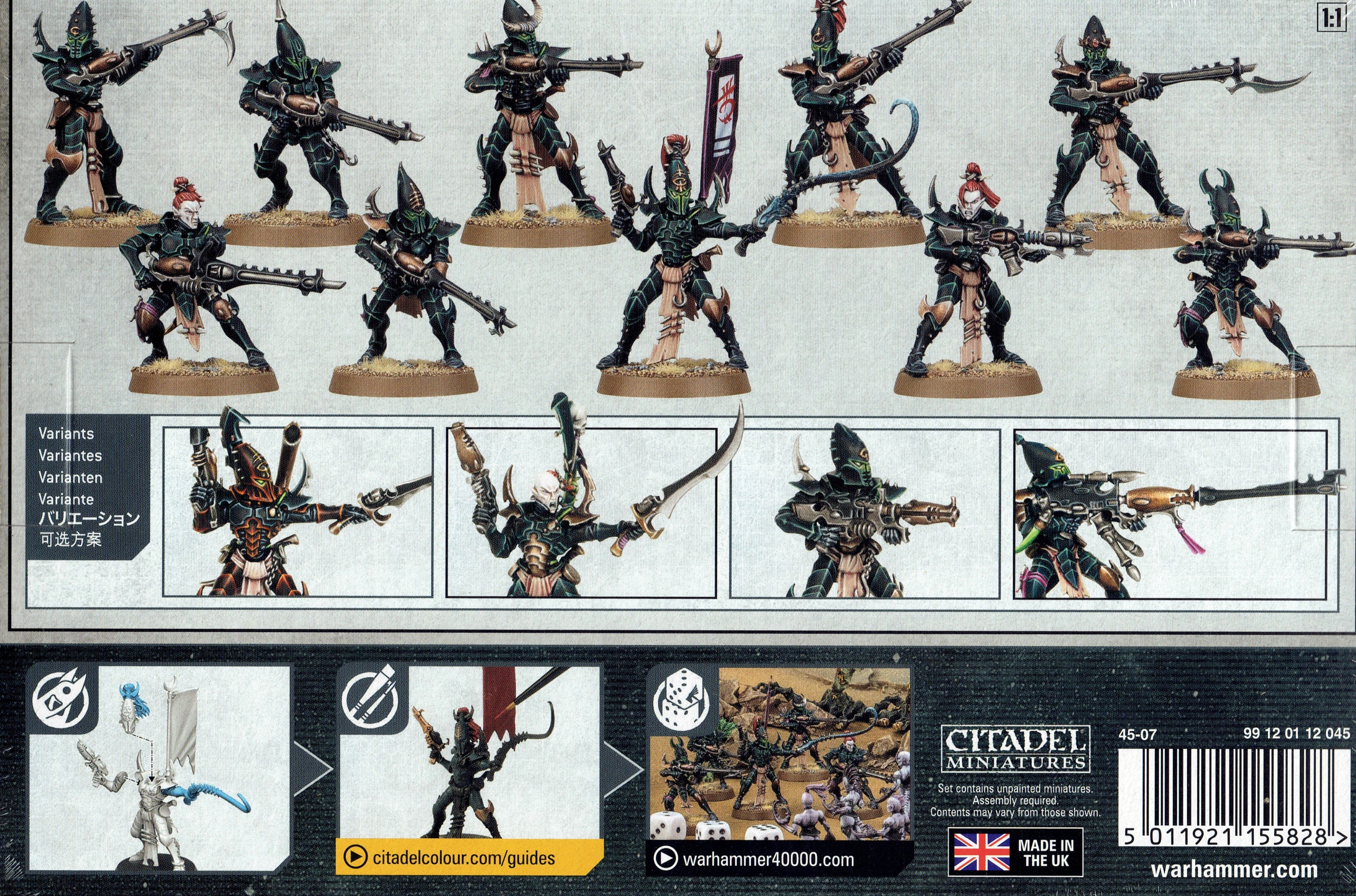 Drukhari Kabalite Warriors System Warhammer 40000