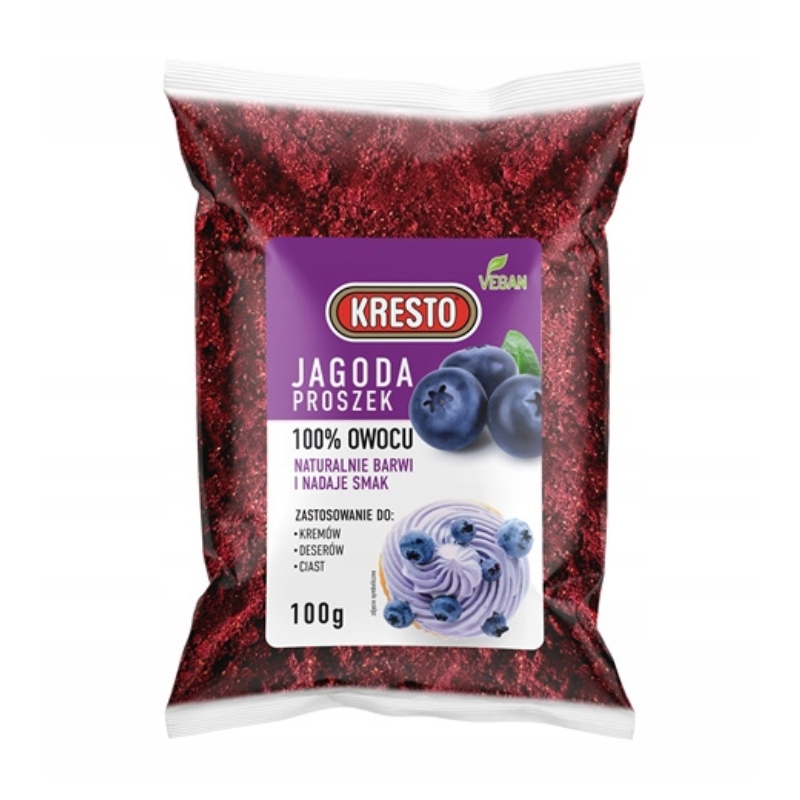 Levně Kresto Lesní borůvka lyofilizovaná prášek 100 g HoReCa