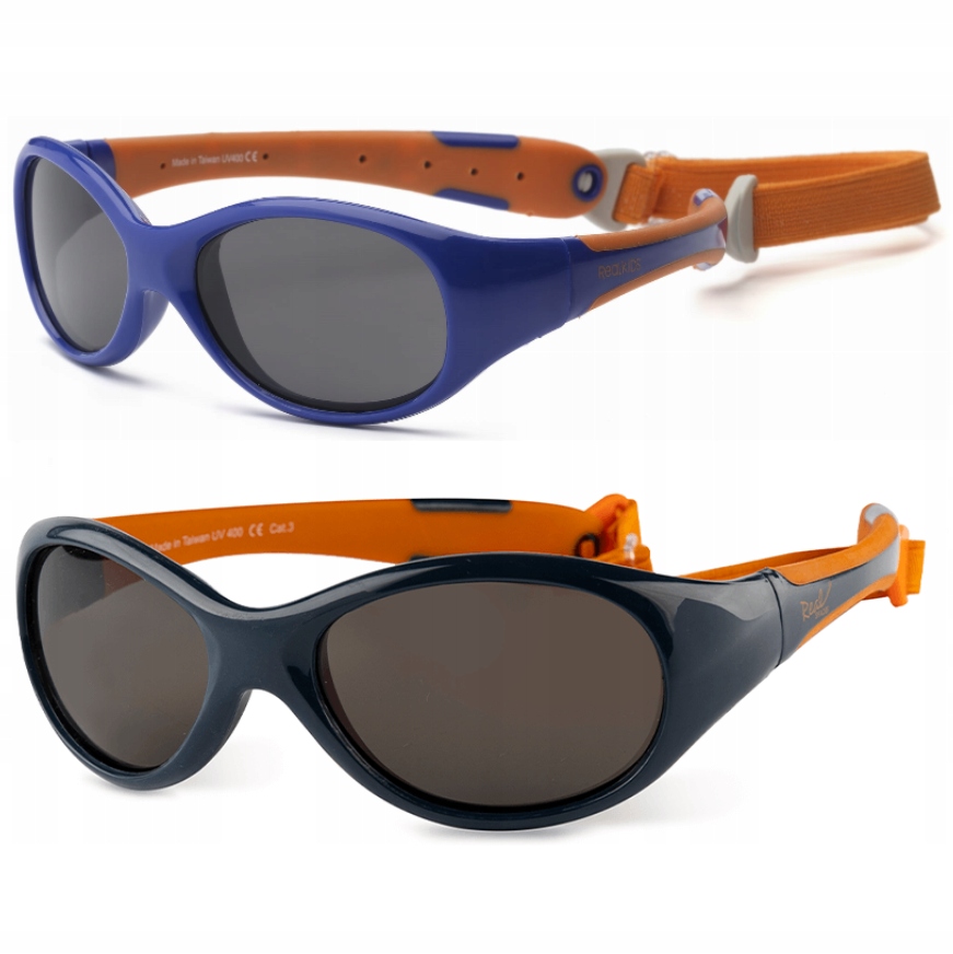 Okulary Przeciwsłoneczne Z Polaryzacją Real Shades Explorer Navy Orange 2+