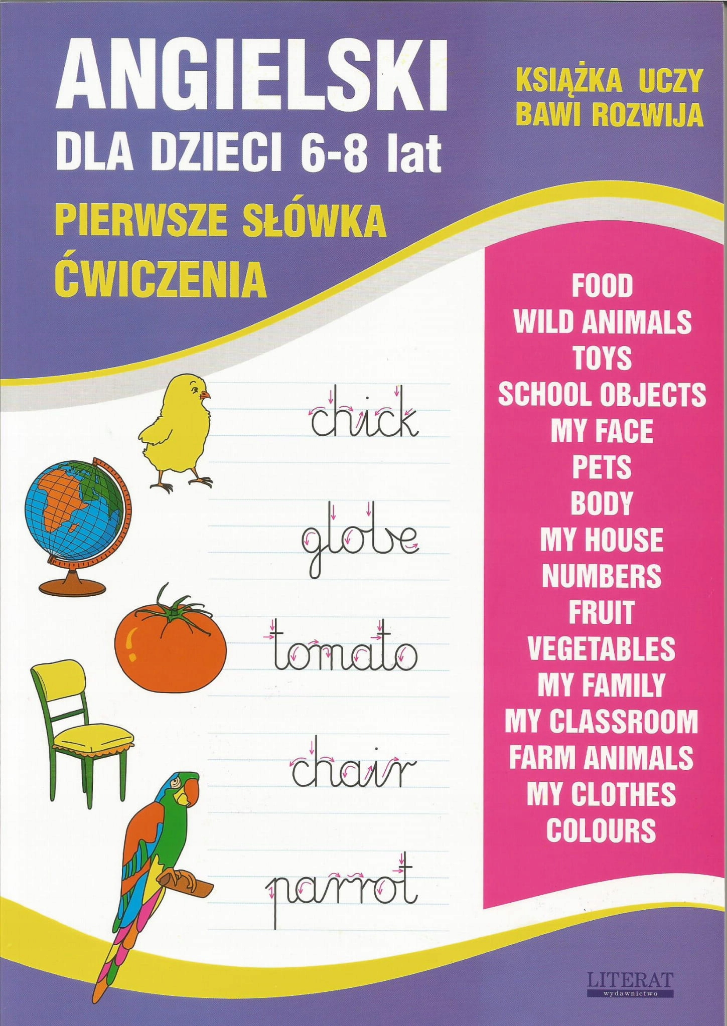 

Angielski dla dzieci 6-8 lat. Pierwsze słówka. Ćw.