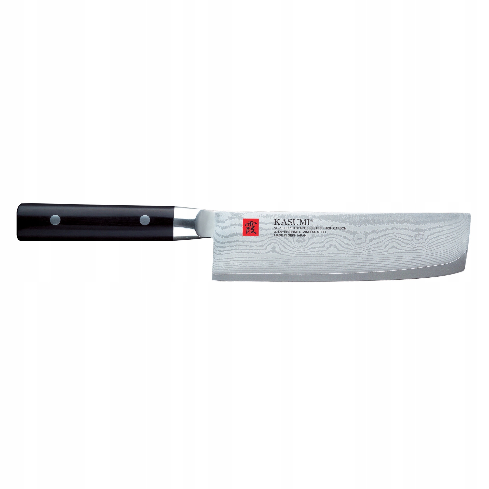 Damascus Nůž japonský Nakiri dlouhý 17 cm z damaškové oceli Kasumi