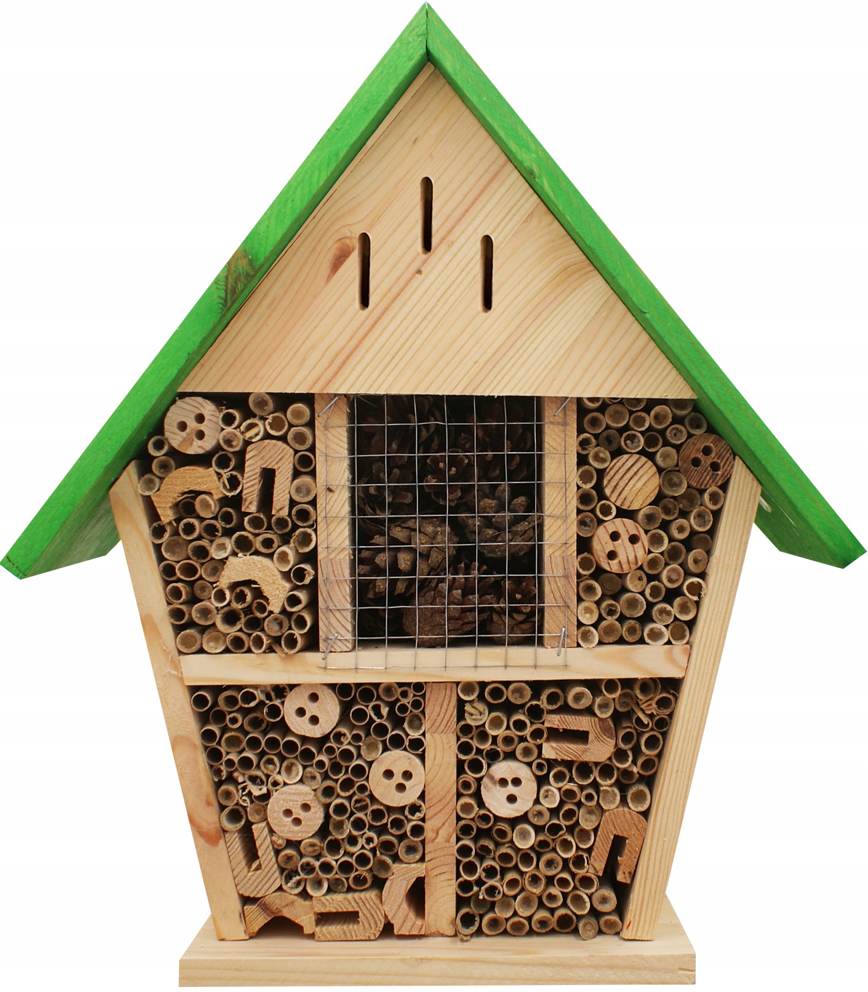 Duży domek dla pszczół murarka pożytecznych owadów z drewna Produkt Polski