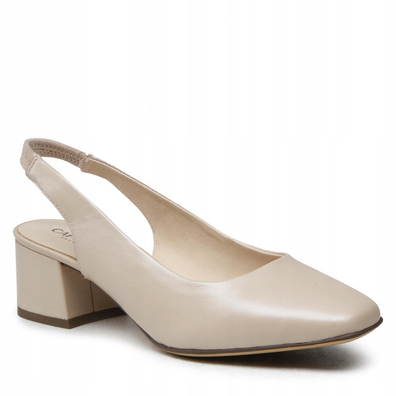 

Caprice 9-29500-28 Beige Perlato 433 sandały kryte