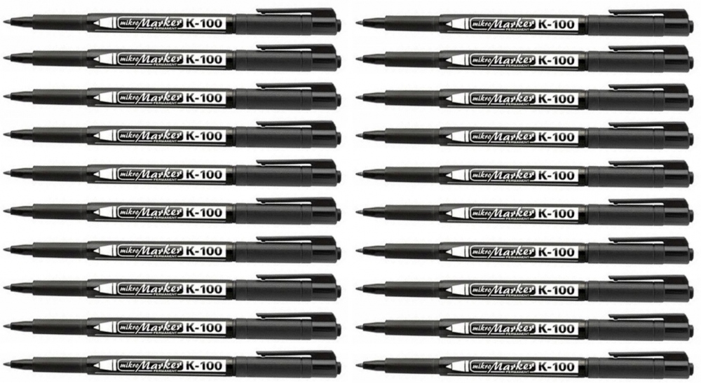 

Marker Foliopis Pisak Metal Szkło Kamet K-100 x 20