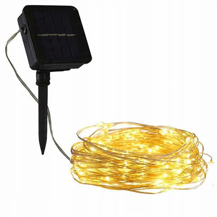 

Lampa Solarna Girlanda Ogrodowa 100 Led 10m Ryż