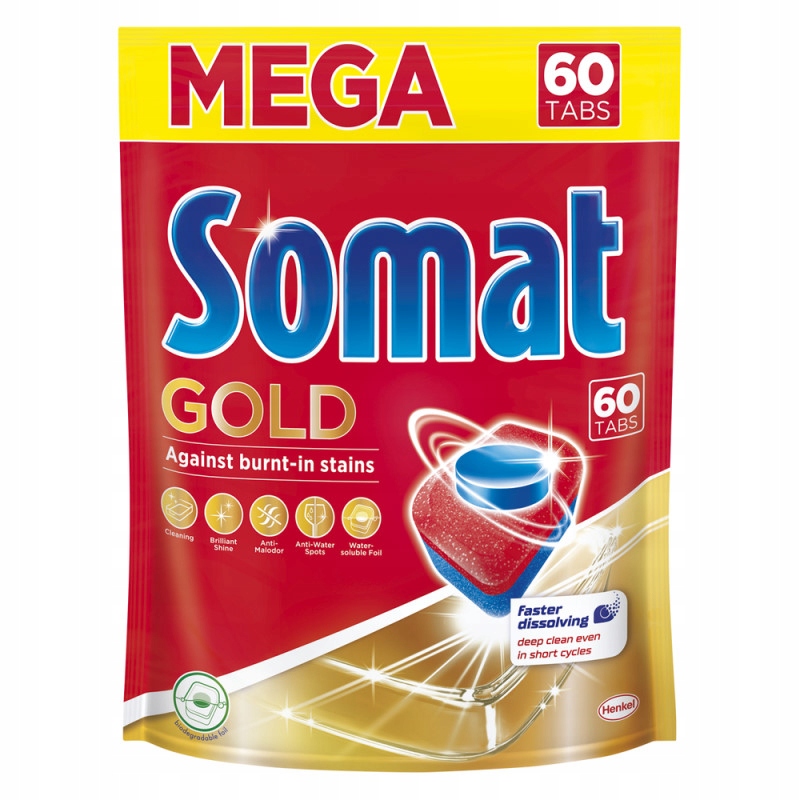 

Somat Gold Tabletki do zmywarki 60 sztuk