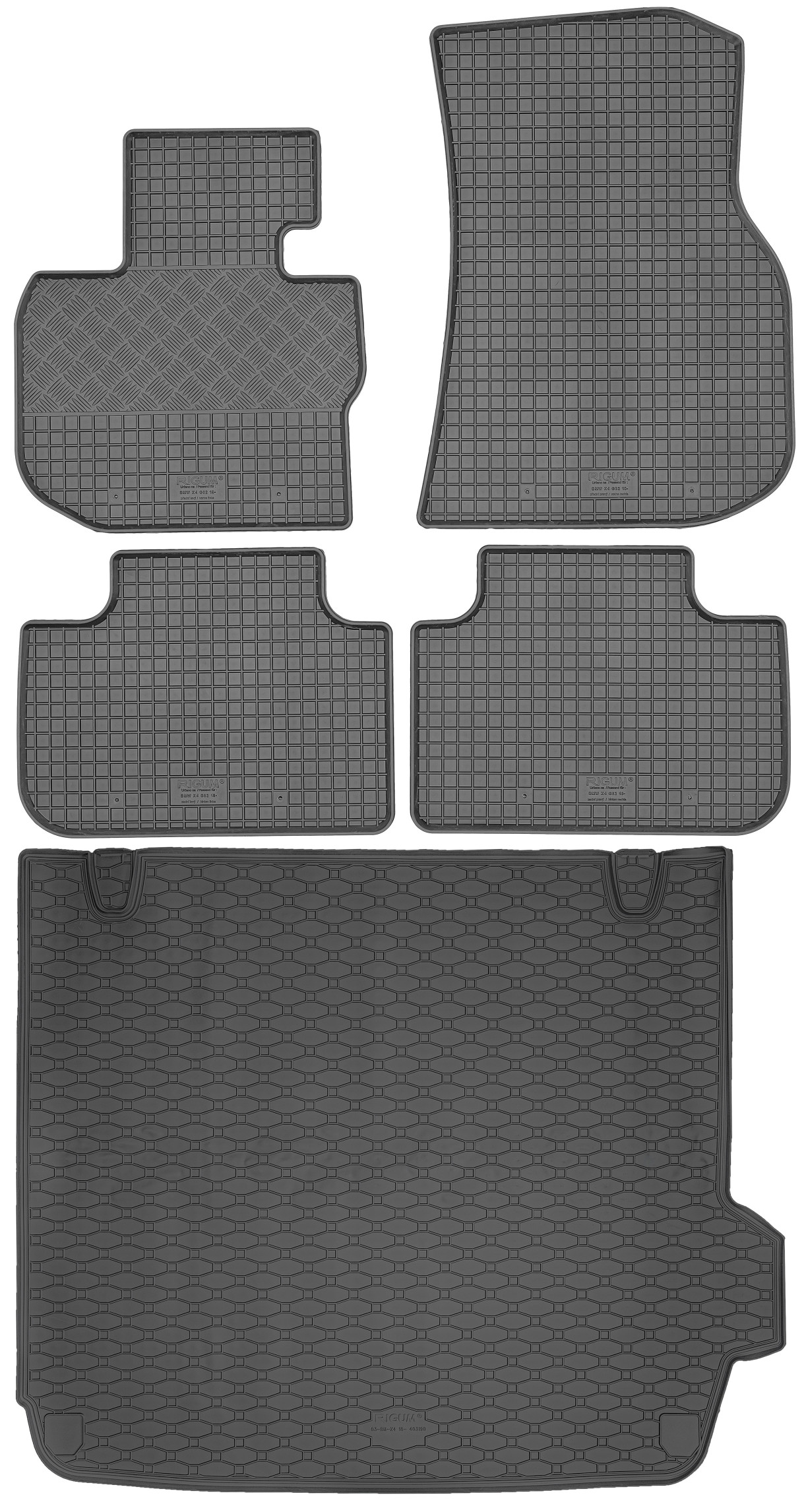 Bmw X4 G02 Suv 2018 – rohož batožinového priestoru koberčeky