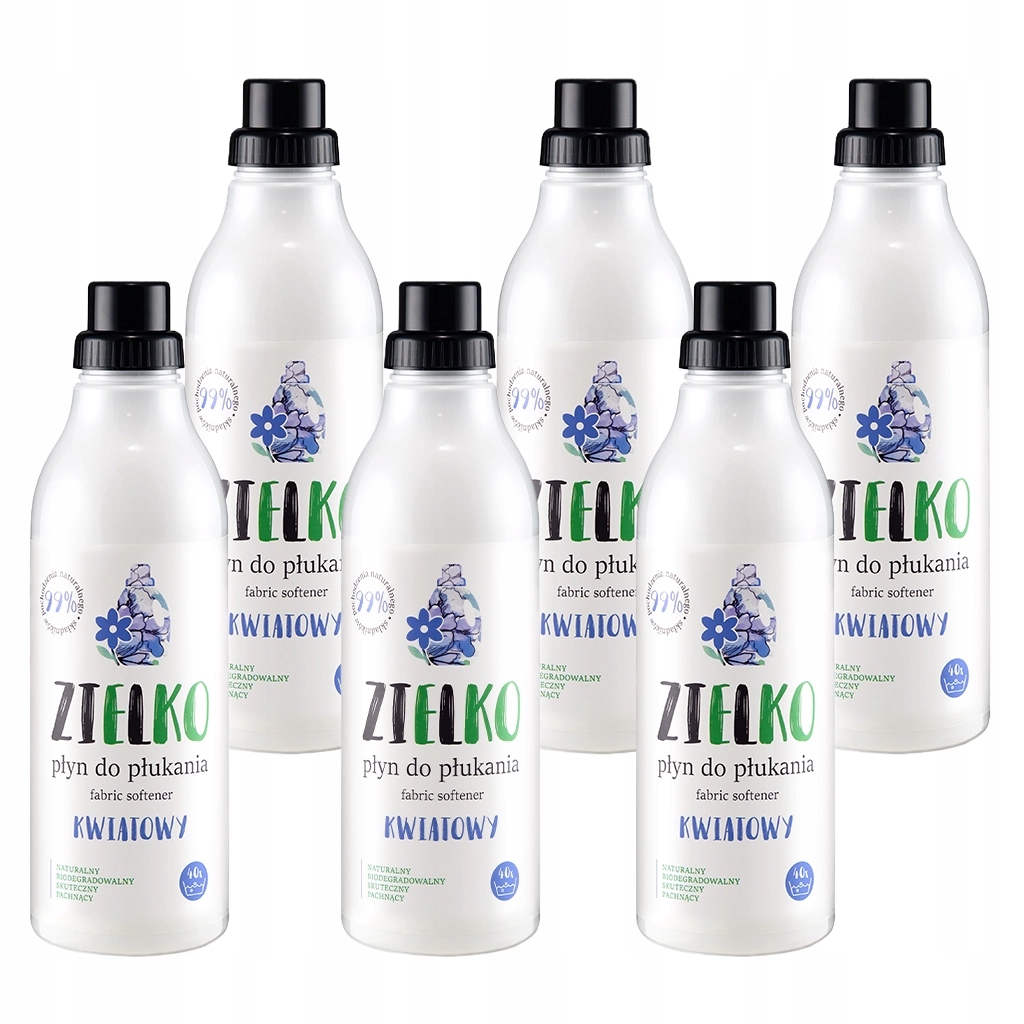 Levně Zielko Ekologická Tekutá aviváž Květinová 6x1 l (5+1)