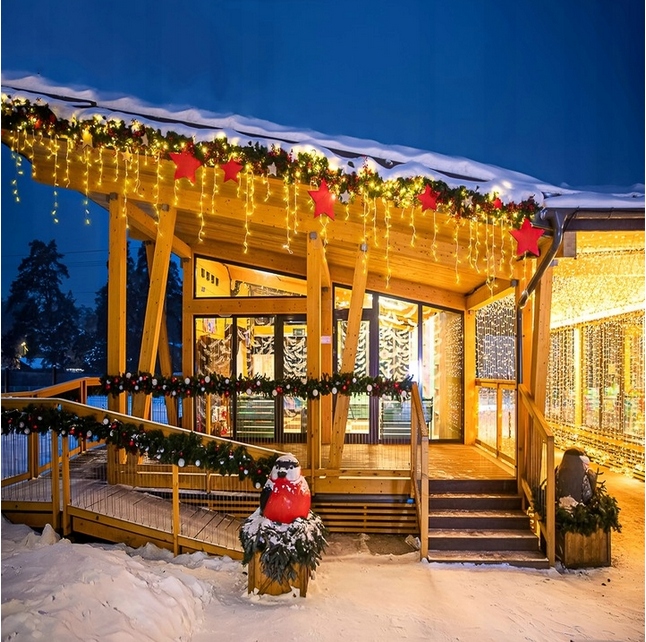 LAMPKI OZDOBNE ŚWIĄTECZNE SOPLE 300 LED 12M ZEWNĘTRZNE ŚWIATEŁKA ŚWIĄTECZNE Marka inna