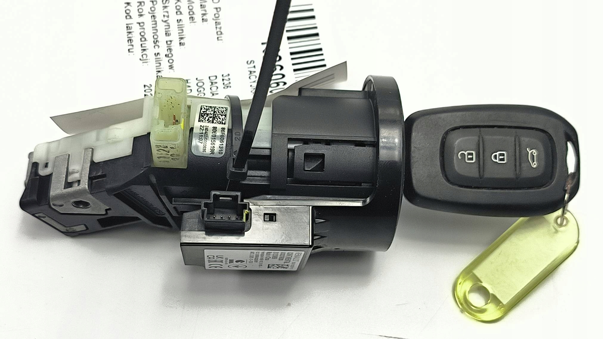 ignition key 285912220R DACIA JOGGER LIFT