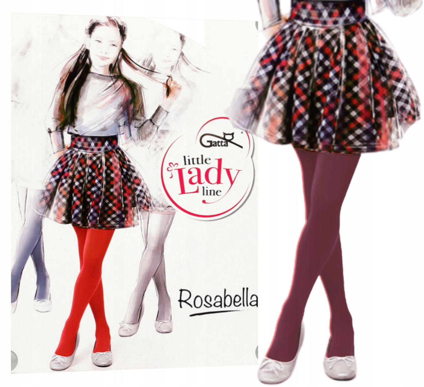 

Rajstopy Gatta Rosabella 60DEN 128-134 charmpink