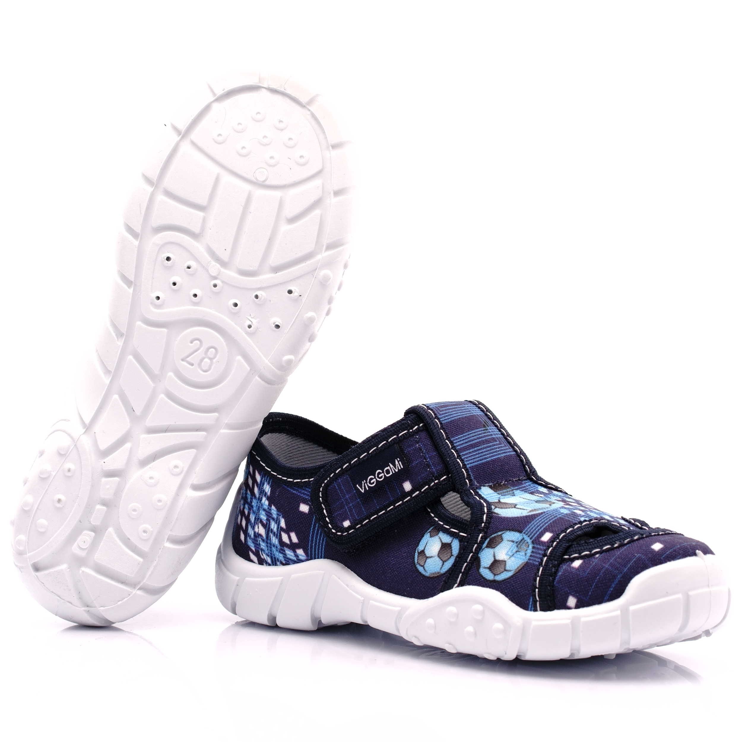 VIGGAMI KAPCIE BUTY CHŁOPIĘCE ADAŚ BLUE 31 Płeć chłopcy