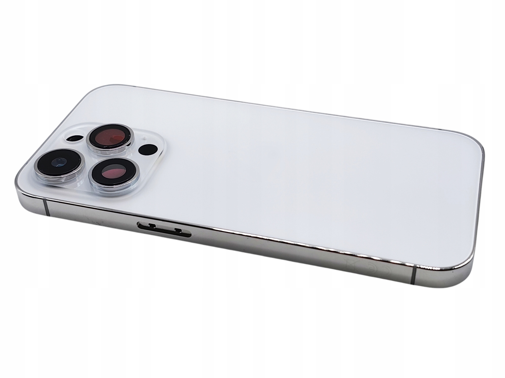 Obudowa Panel Tył Korpus Ramka Pasuje Do Iphone 14 Pro Biały Srebrny