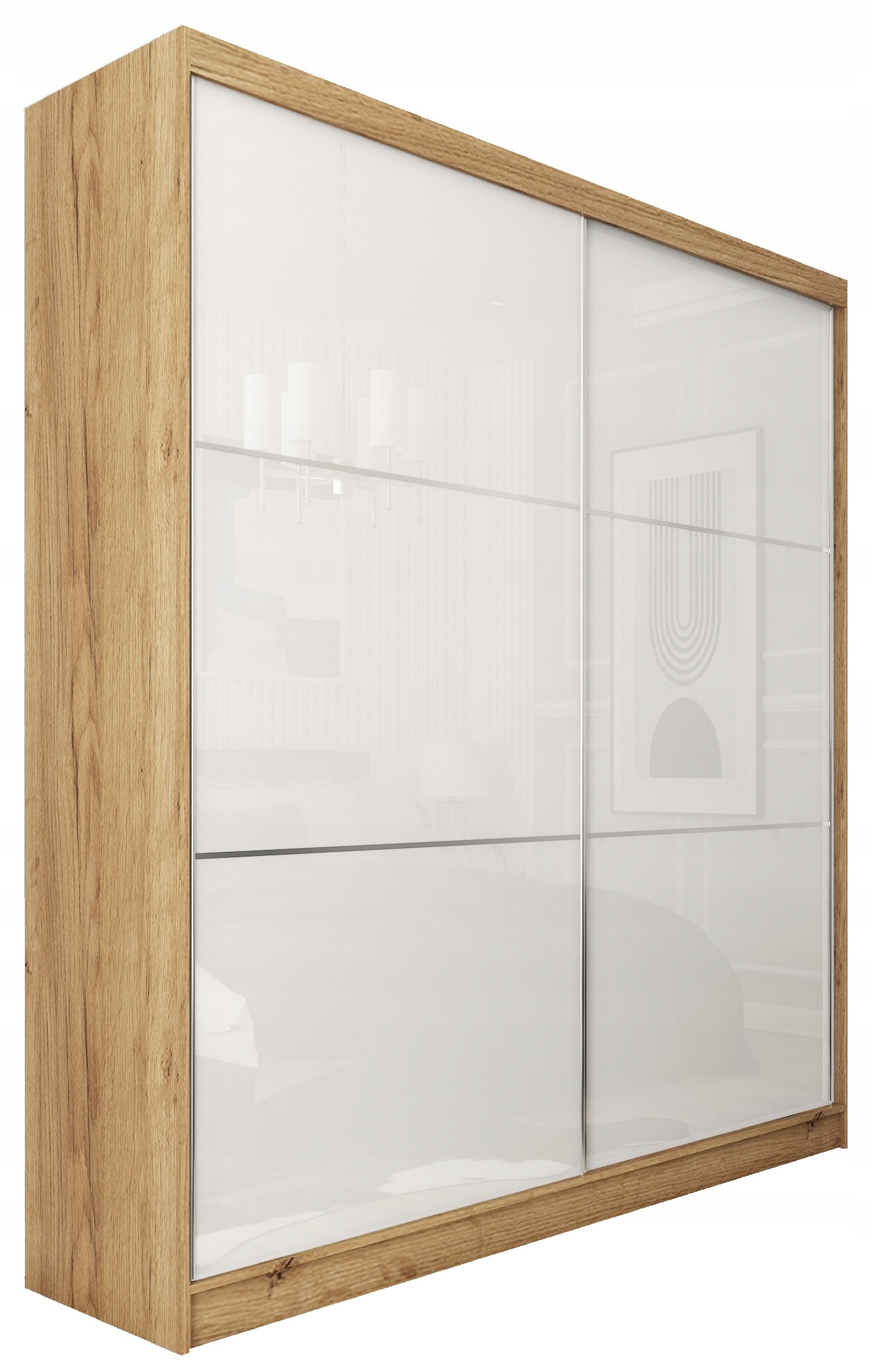 Szafa BERGEN 160 cm *fronty połysk*