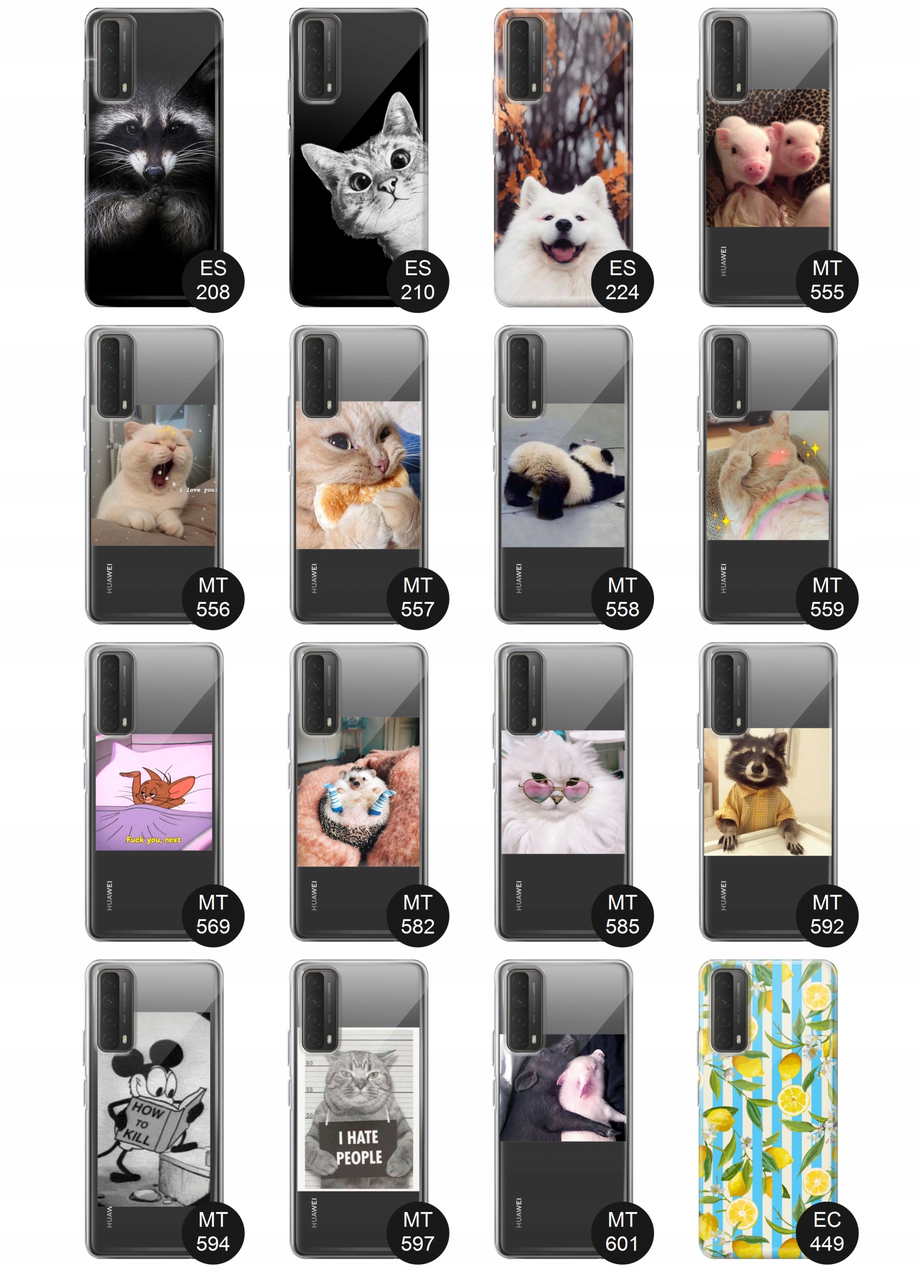 Grube etui 2MM do Huawei P Smart 2021