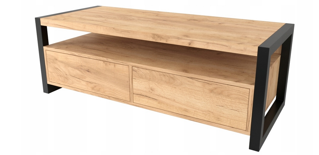 

Szafka komoda Loft RTV2 140/50/50cm dąb Lancelot