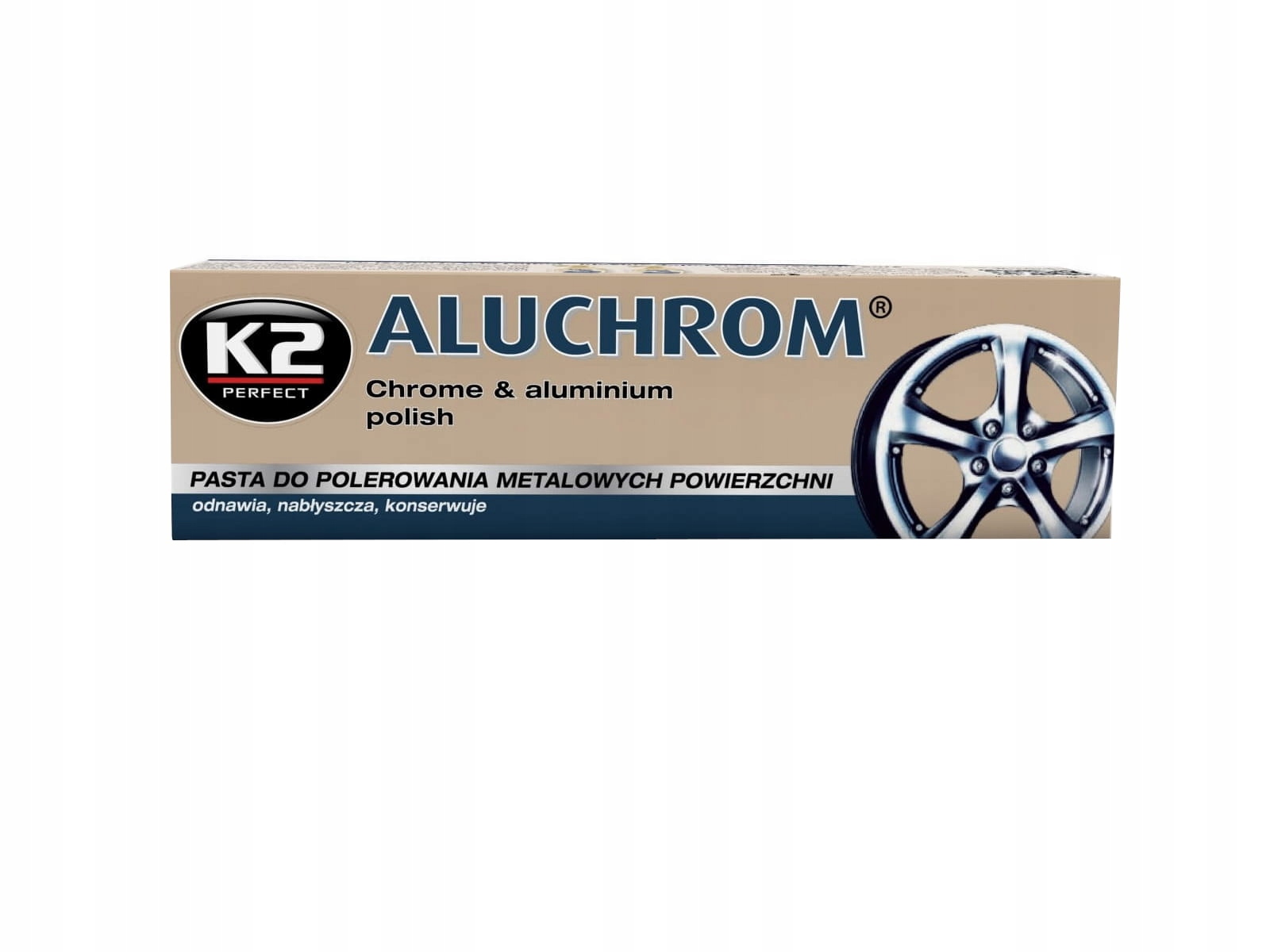 PASTA DO POLEROWANIA K2 ALU CHROM 120 G
