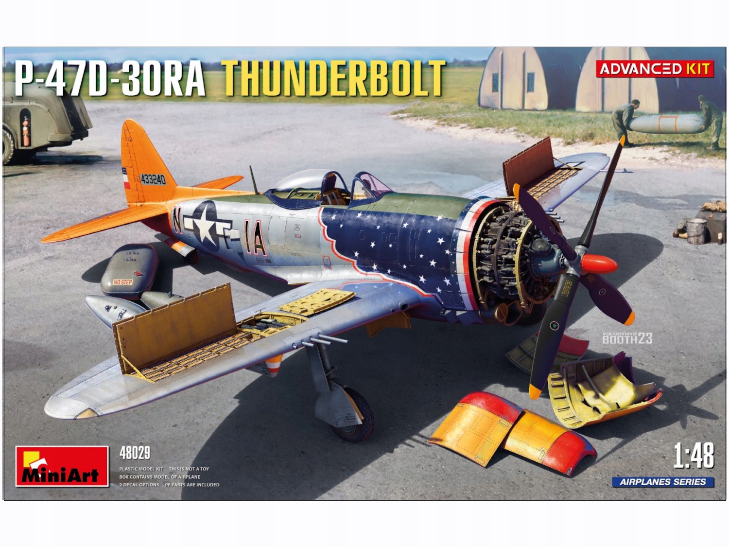 Letadlo Republic P-47D-30RA Thunderbolt model 48029 MiniArt