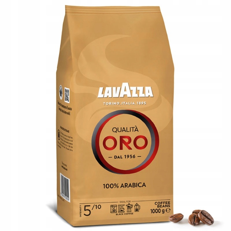 Kawa ziarnista Arabica Lavazza Qualita Oro 1000 g