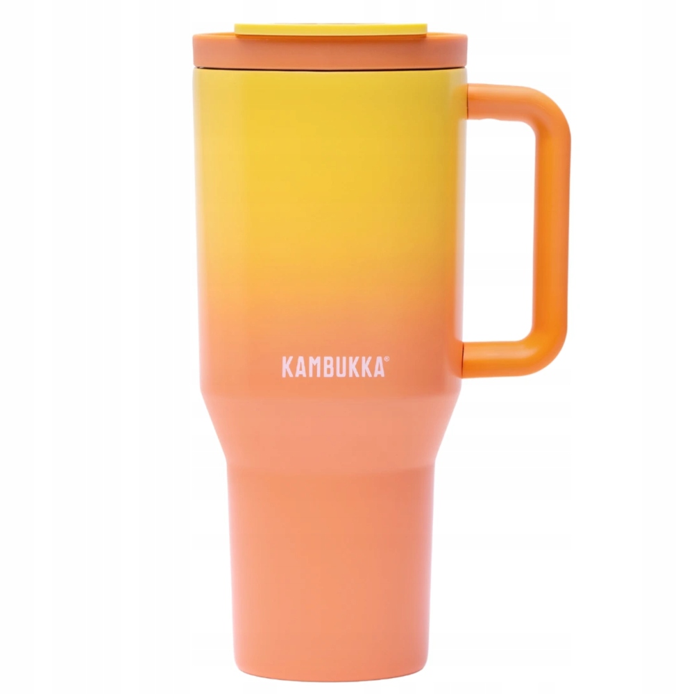 Termohrnek s brčkem, termoláhev Kambukka Rio 950 ml Soft Sunrise