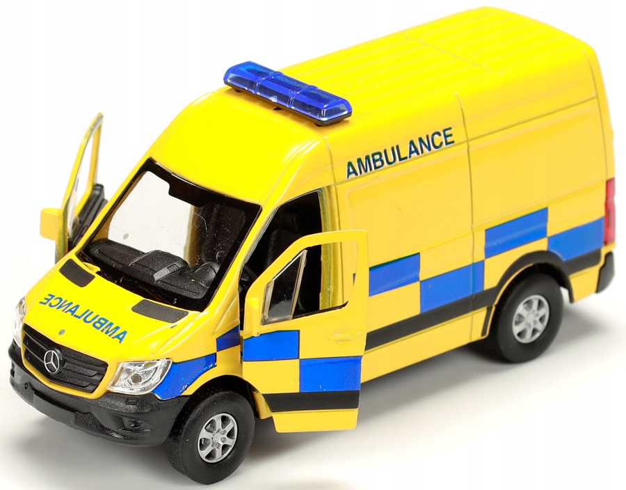 WELLY MERCEDES SPRINTER VAN AUTO KARETKA POGOTOWIE AMBULANS