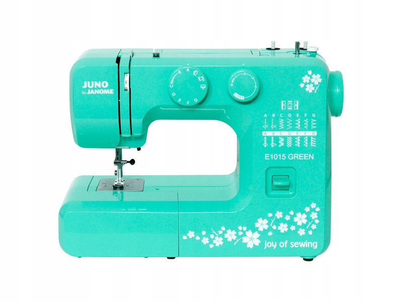 Maszyna do szycia Janome Juno E1015 Zielony