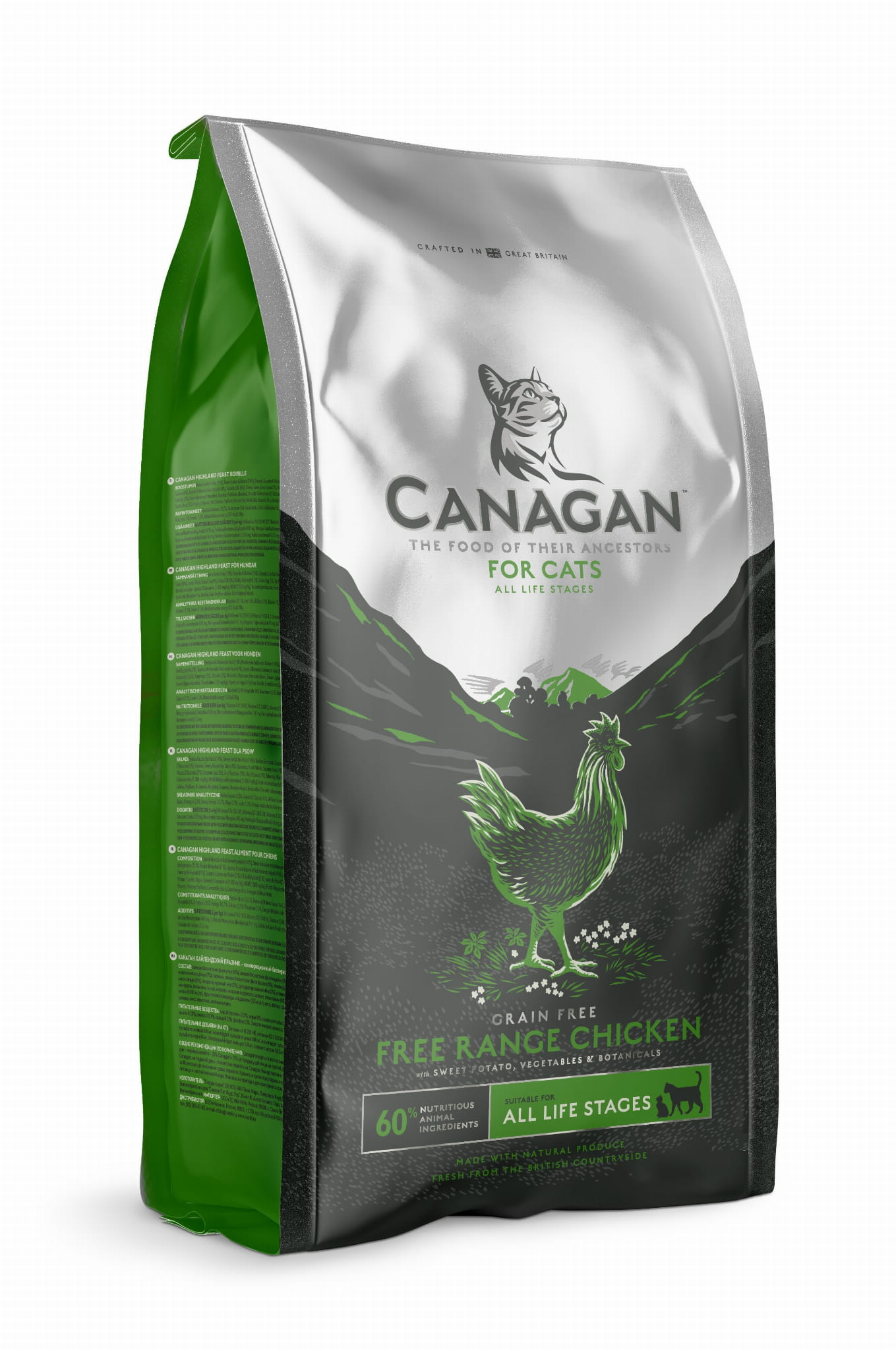 Canagan sucha karma dla kota bezzbożowa F.R Chicken 1,5kg