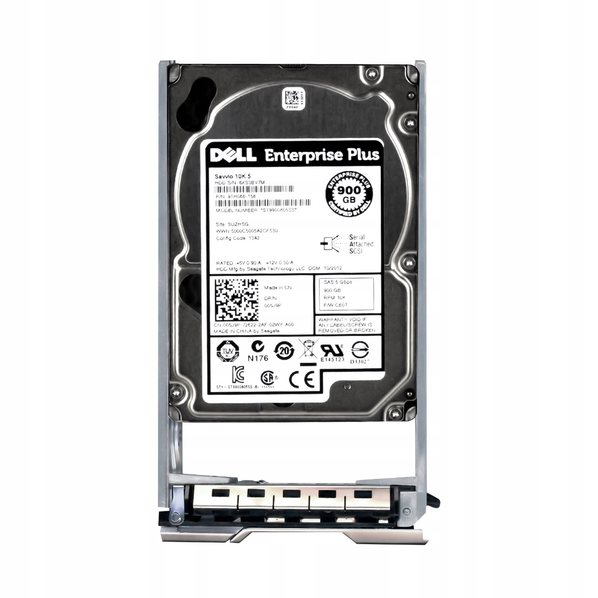 

Dell 005J9P 900GB 10K 64MB SAS-2 2.5'' ST9900805SS