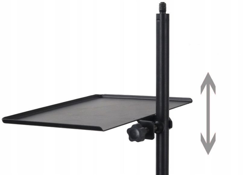 UCHWYT PÓŁKA TACKA NA STATYW MIKSER AUDIO NUTY Przeznaczenie do mikrofonu