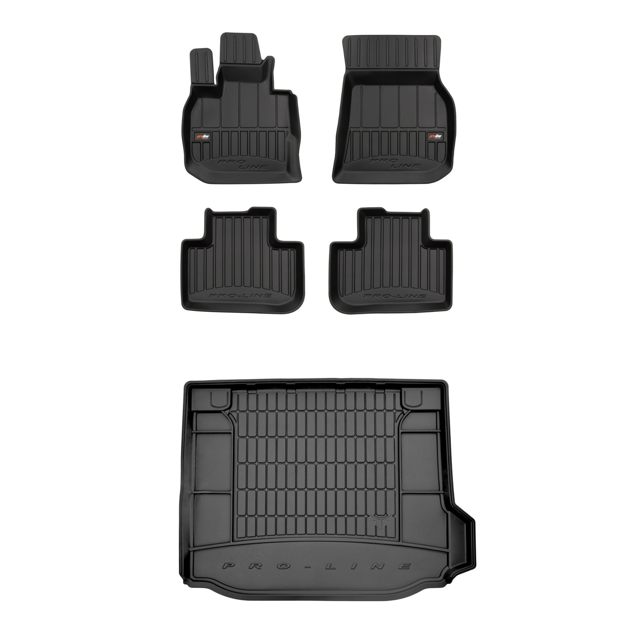 Sada gumových kobercov a rohoží pre Bmw X3 G01 2017-2024