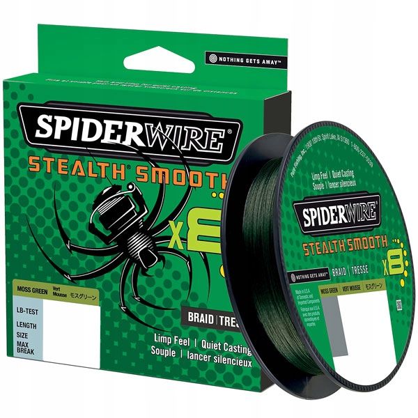 Plecionka Spiderwire Stealth Smooth X8 0.23mm 150m