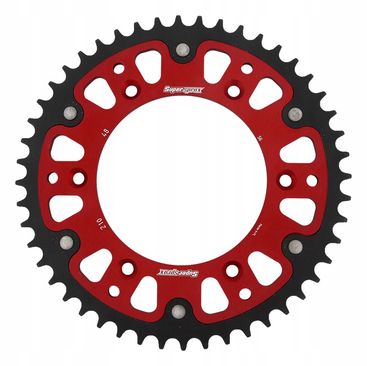 Supersprox Zadné Ozubené Koleso 48 Stealth Beta Rr 250/300 13-22 Farba Červená
