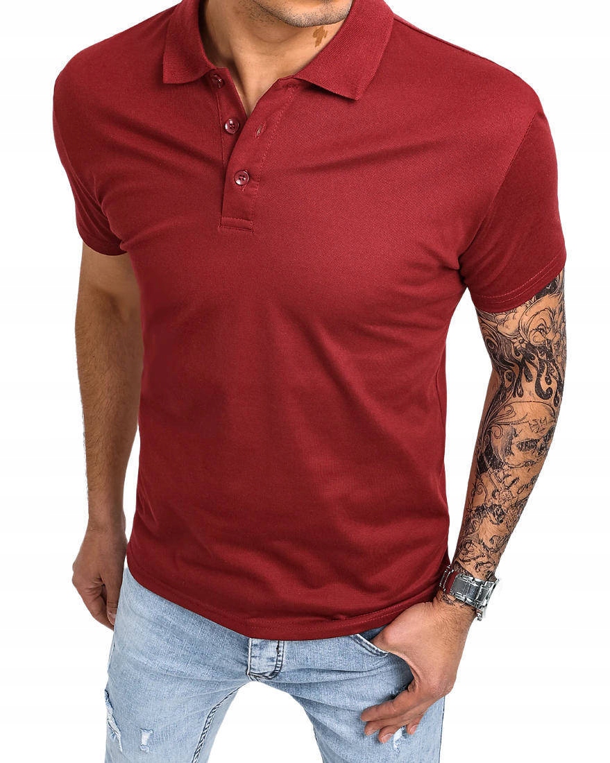 

Koszulka Polo Męska Gładka roz. XXL