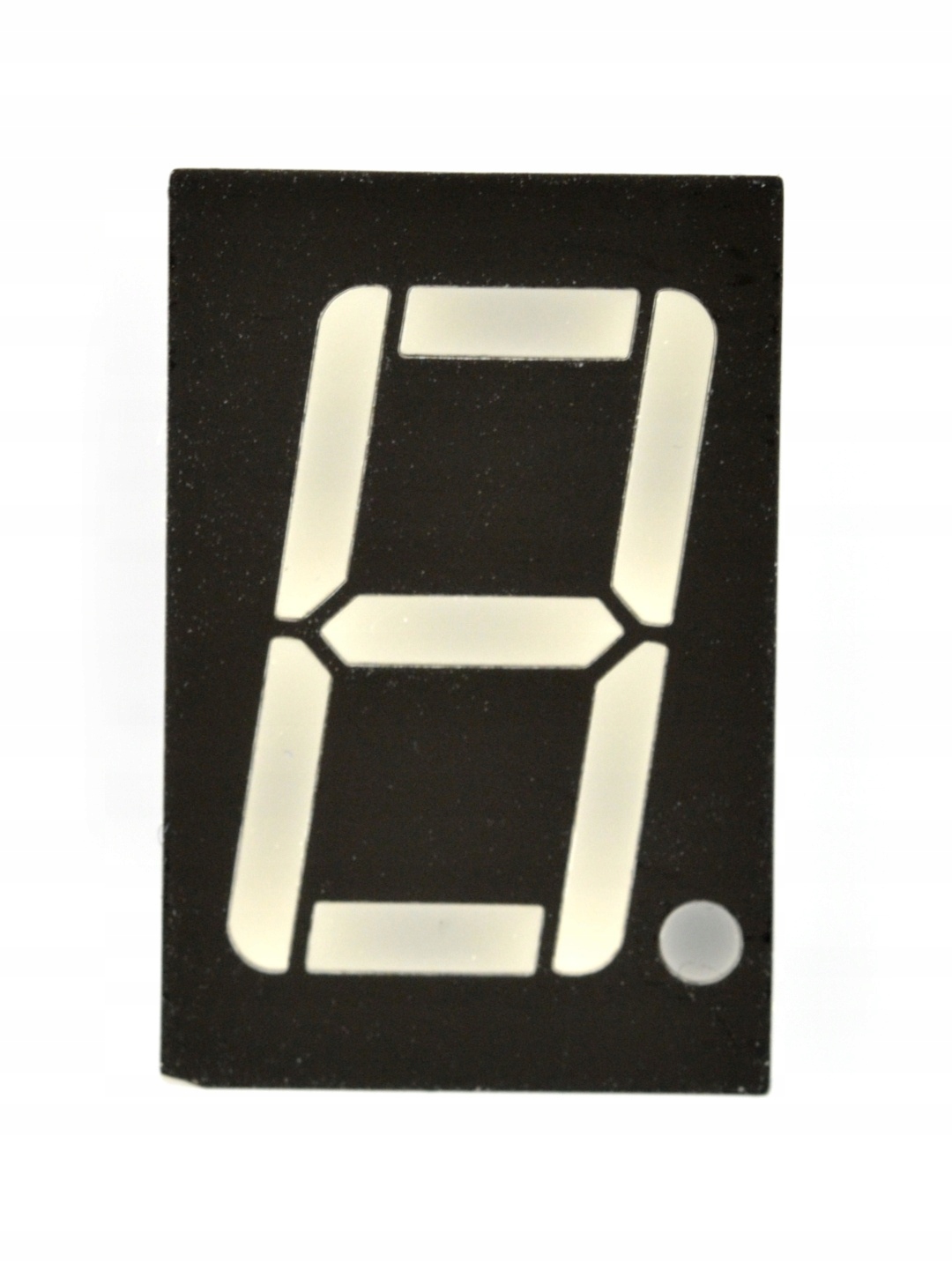 Wyświetlacz 8-segmentowy x1 - 14mm zielony Rodzaj alfanumeryczny