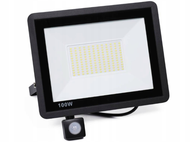 Halogen Venkovní lampa Vodotěsná 100W IP65 Snímač pohybu soumraku PiR