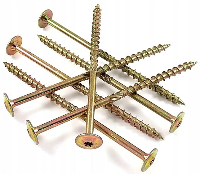 WKRĘTY CIESIELSKIE 8x200 TORX TALERZOWE 50 szt AZ Producent Azmet