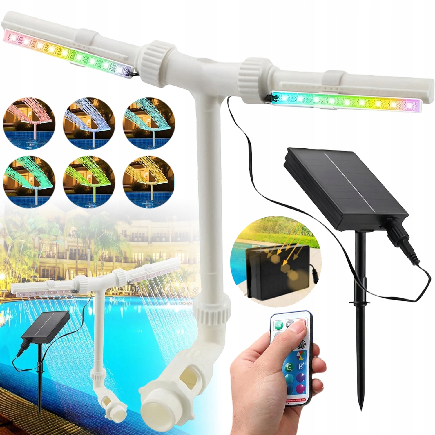 Solární Fontána Do Rybníka Pro Dálkové Ovládání/aplikaci