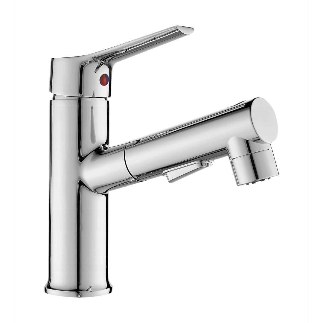 Umývadlová Batéria S Výsuvným Výtokom A Zátkou