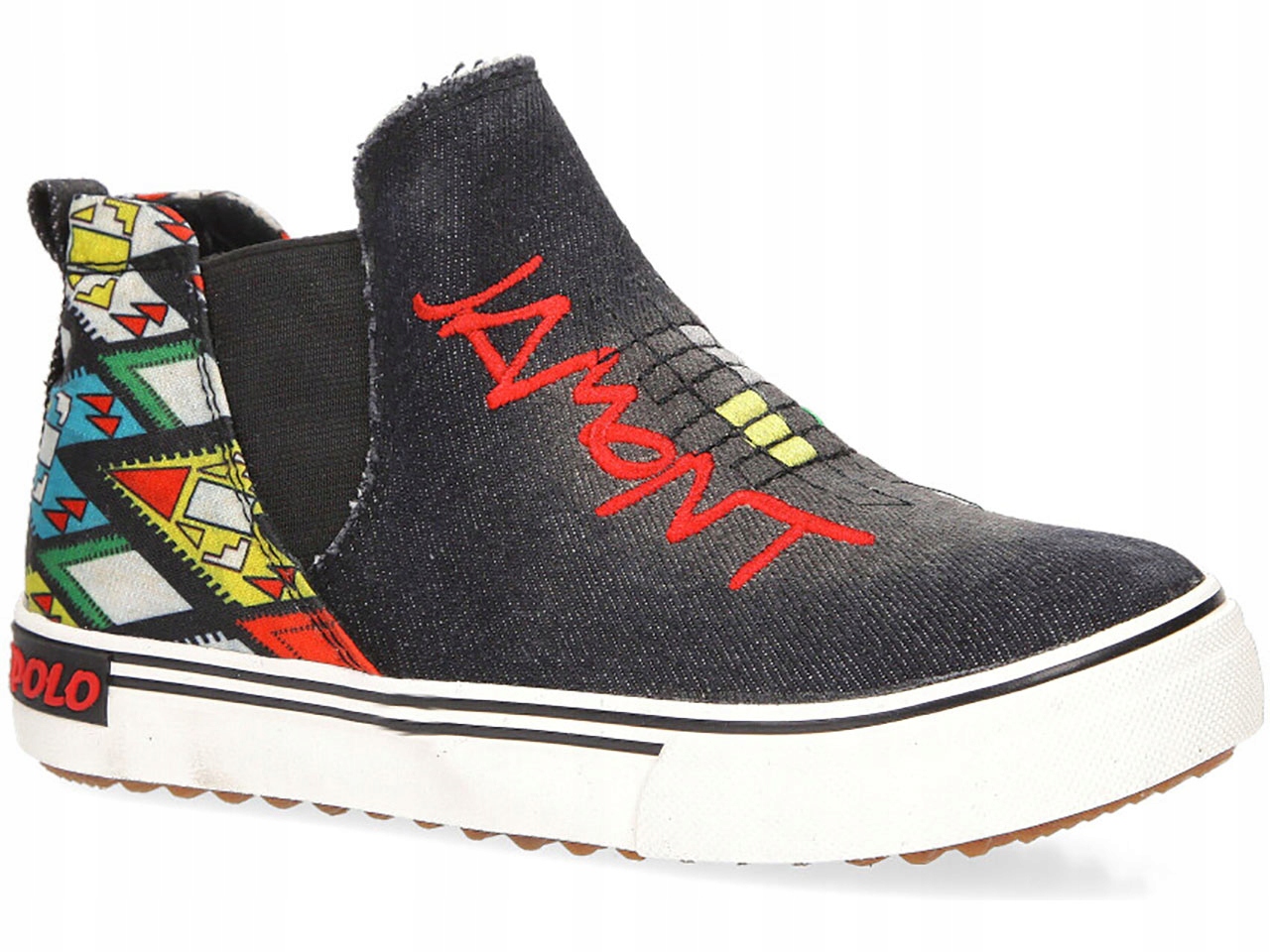 

Trampki Dziecięce Jeansowe Wsuwane Buty Sportowe
