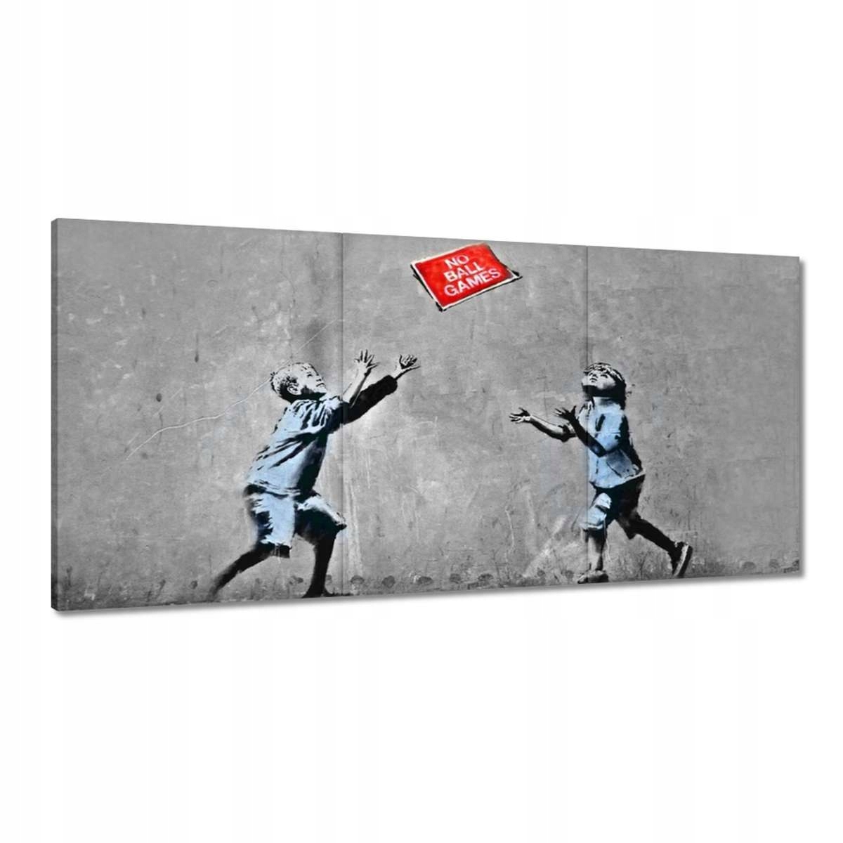Obrazy 180x90 Banksy No Ball Games