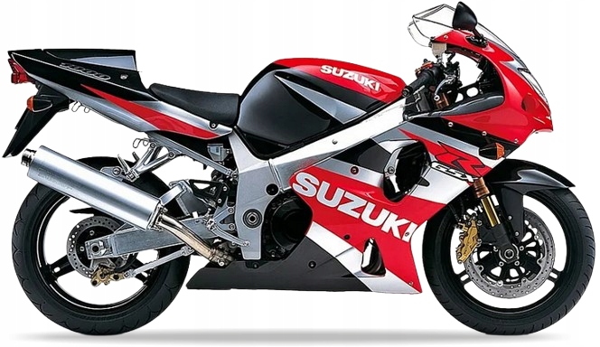 Samolepky Juula Pro Suzuki Gsx-r 1000 2002 Červená Y7M Černá Y7L