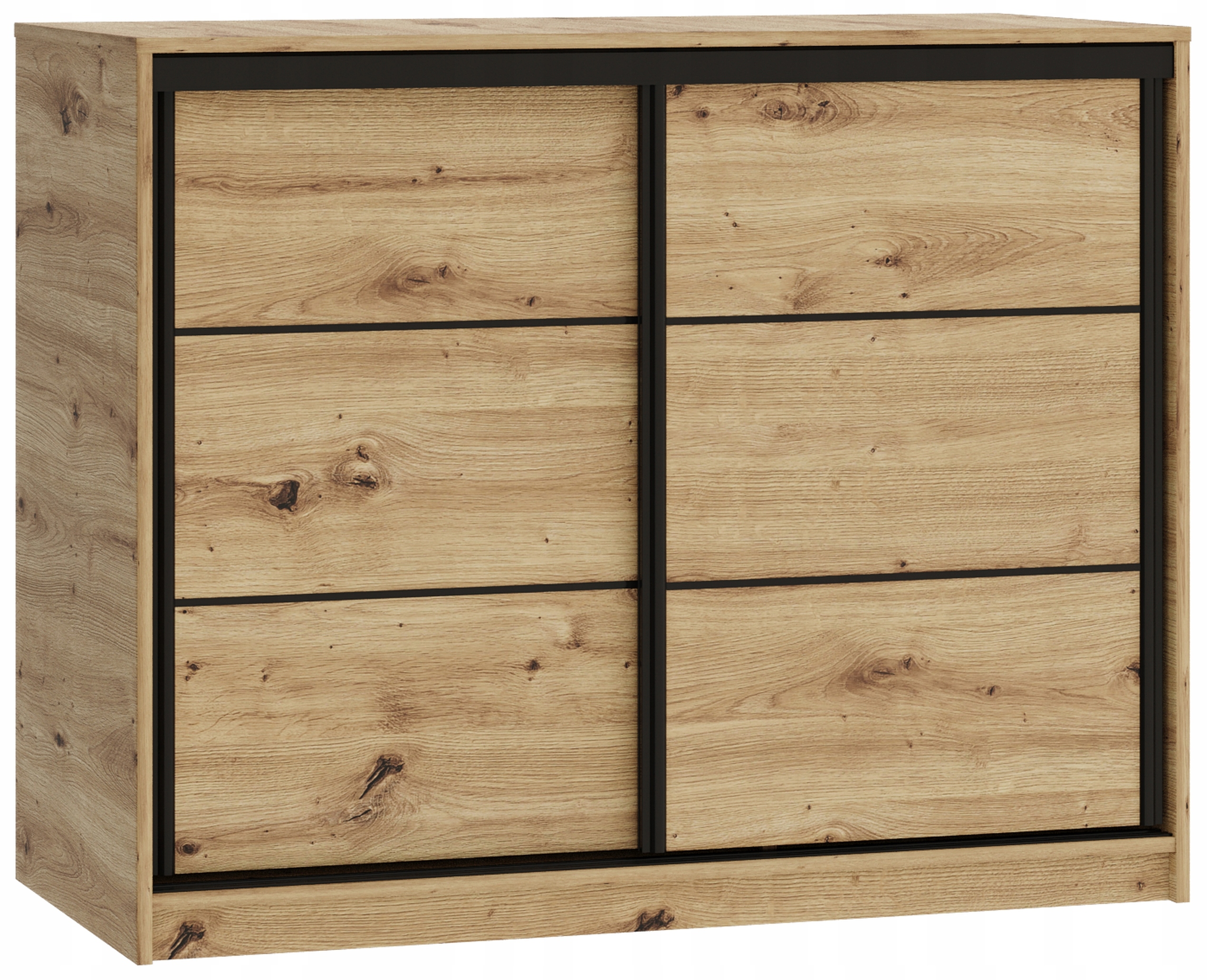 Комод мини раздвижной шкаф 120 DAB artisan LOFT